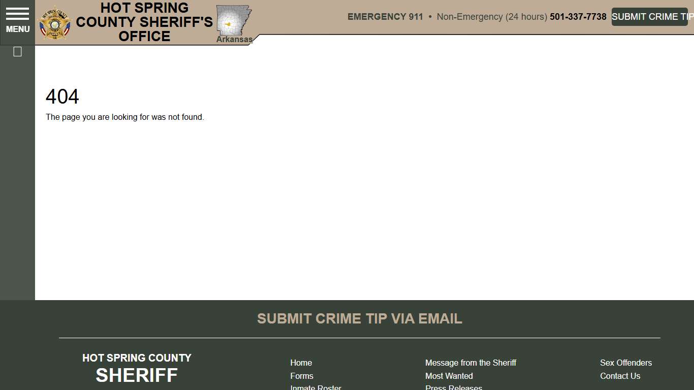 404 - Page Not Found